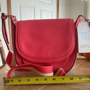 Ladies coral handbag